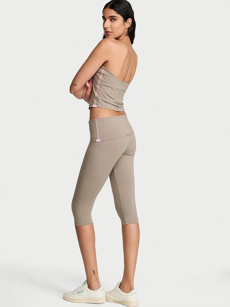 Beli Katlanabilir Capri Tayt arka görünüm