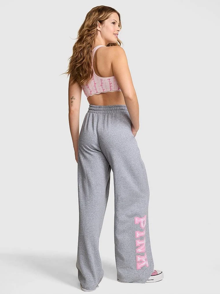 Pink Pink X Loveshackfancy Genis Paca Esofman Alti arka görünüm