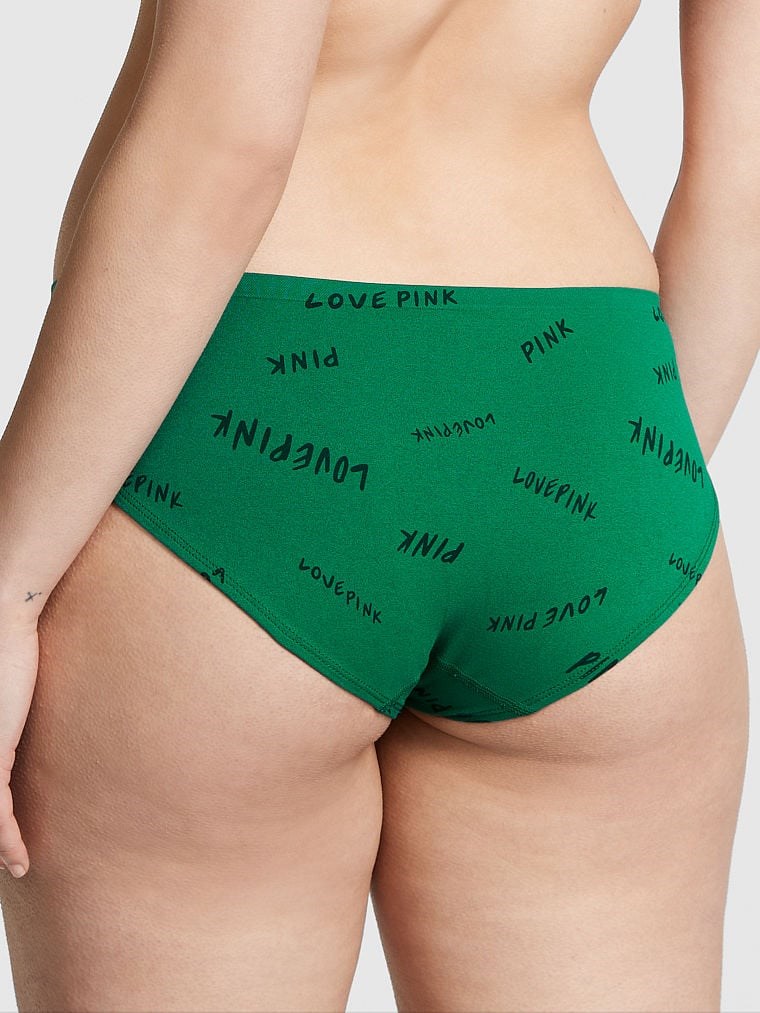 Pink Seamless Hipster Underwear arka görünümü