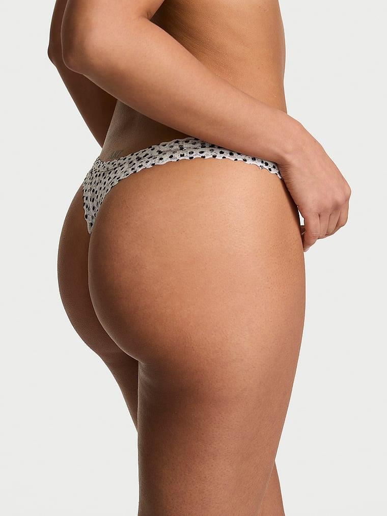 Dantelli Ultra Mini Tanga arka görünümü