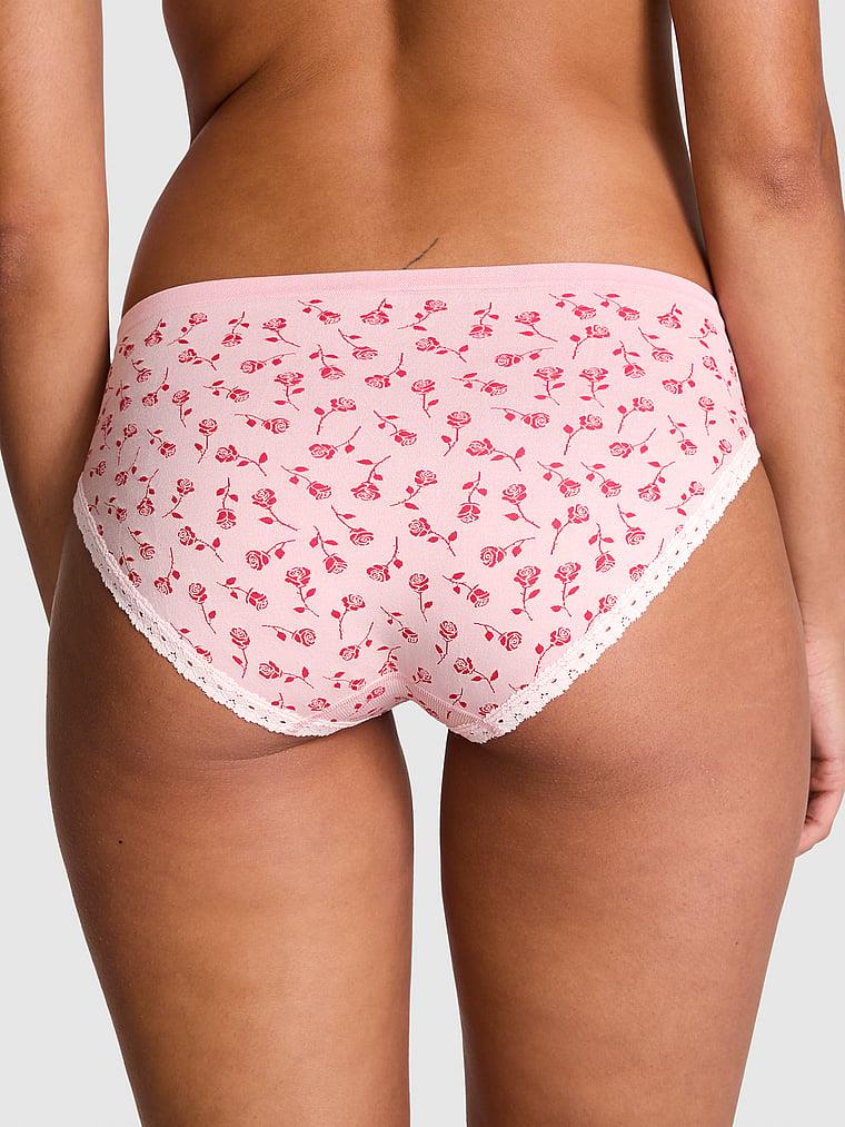 Pink Seamless Bikini Kulot arka görünümü