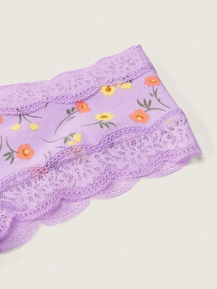 Pink Dantel Detayli Cheekster Kulot arka görünüm
