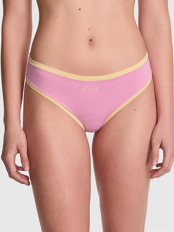 Pink Pamuklu Cheeky Kulot