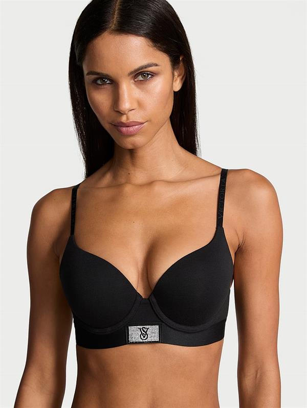 Işıltılı Logo Detayli Push Up Perfect Shape Sütyen