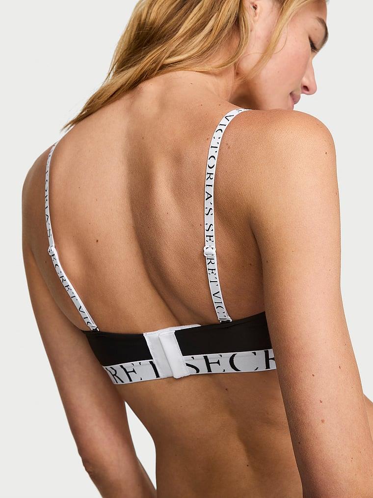 The Coolbra Hafif Dolgu Destekli Balkonet Straplez Sütyen arka görünümü