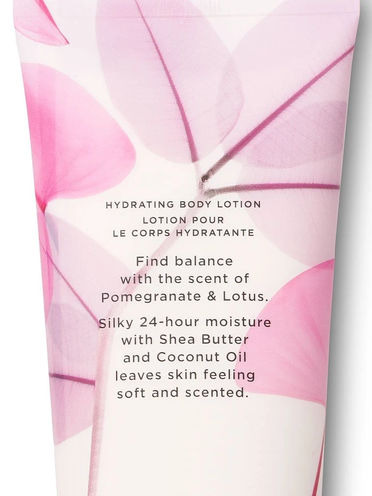 Pomegranate Lotus Nemlendirici Vücut Losyonu arka görünüm
