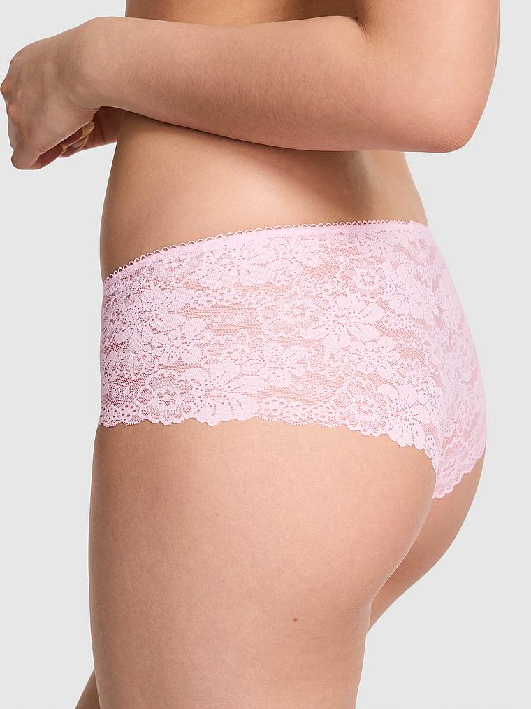 Pink Lazer Kesim Cheeky Kulot arka görünüm