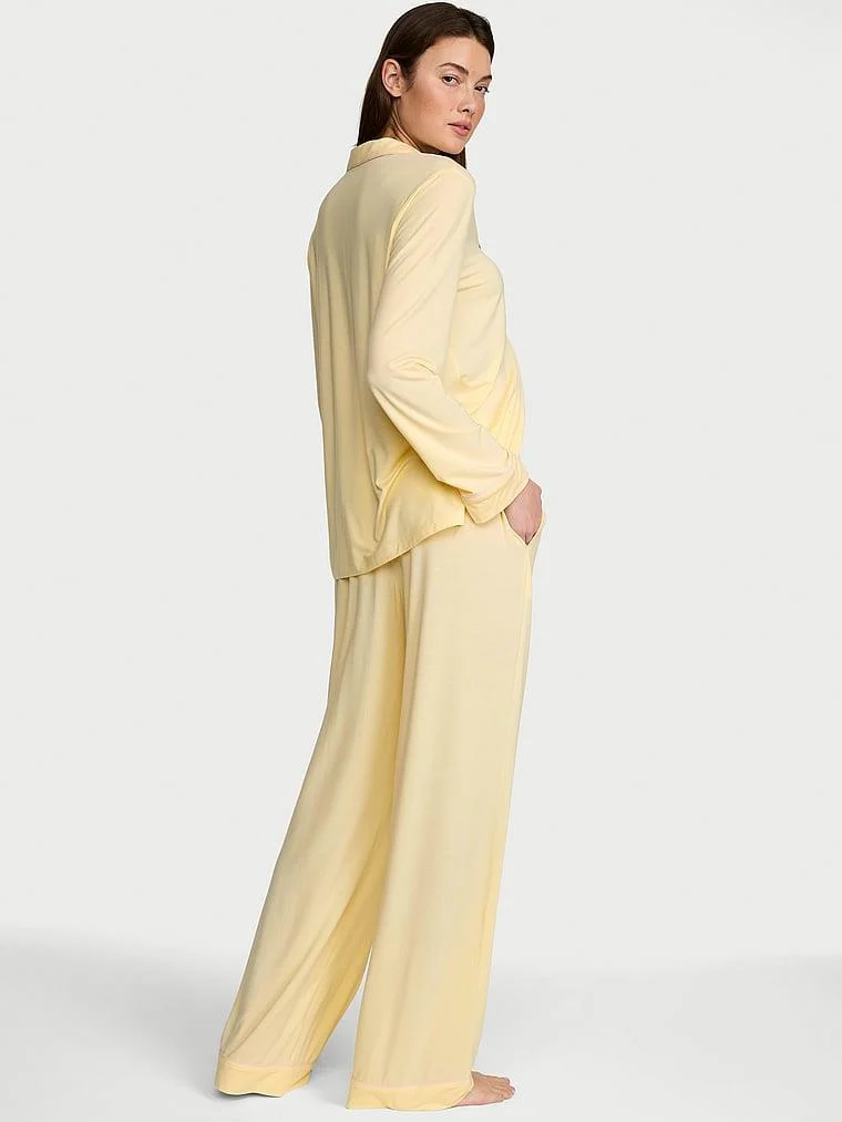 Sosoft Modal Uzun Pijama Takimi arka görünüm