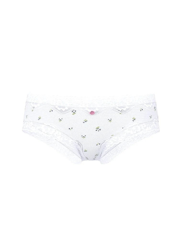 Pamuklu Dantelli Cheeky Kulot arka görünüm