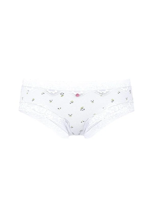 Pamuklu Dantelli Cheeky Kulot