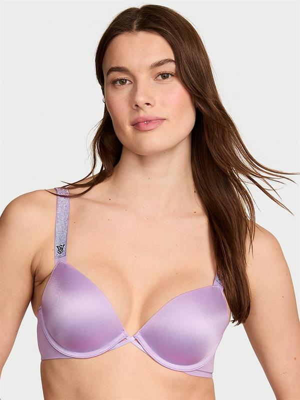 Işıltılı Askili Push Up Sütyen