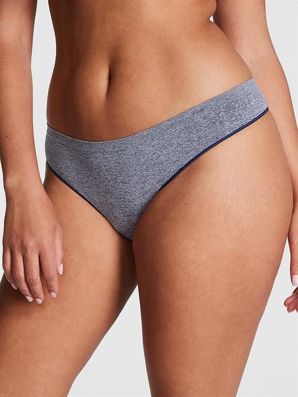 Pink Seamless Tanga Kulot