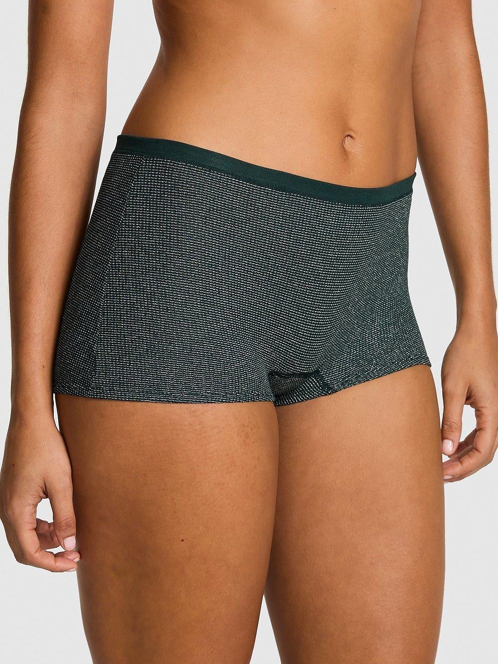 Pink Pamuklu Boyshort Kulot arka görünüm