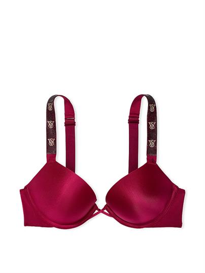 Bombshell Işıltılı Askili 2 Beden Buyuk Gosteren Push Up Sütyen