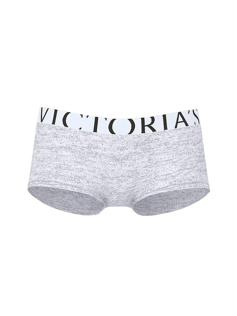 Logo Detayli Pamuklu Boyshort Kulot arka görünüm