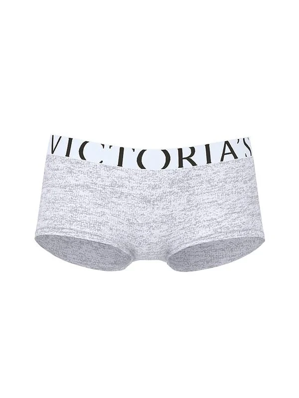 Logo Detayli Pamuklu Boyshort Kulot ön görünüm