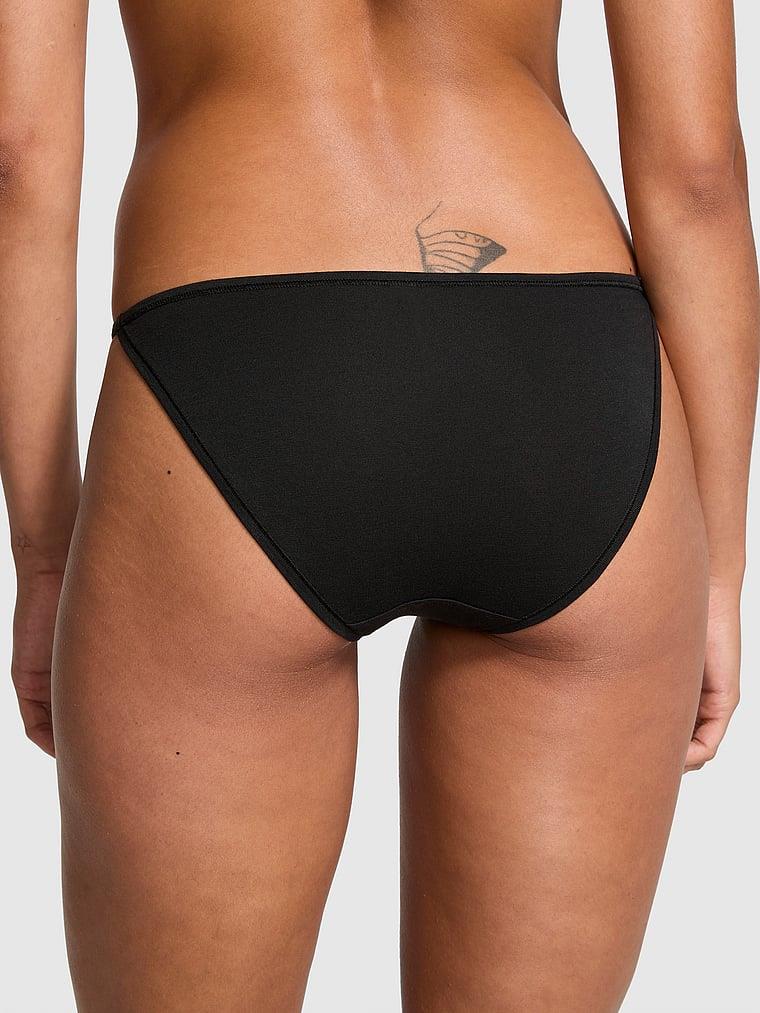 Pink Pamuklu Askili Bikini Kulot arka görünümü