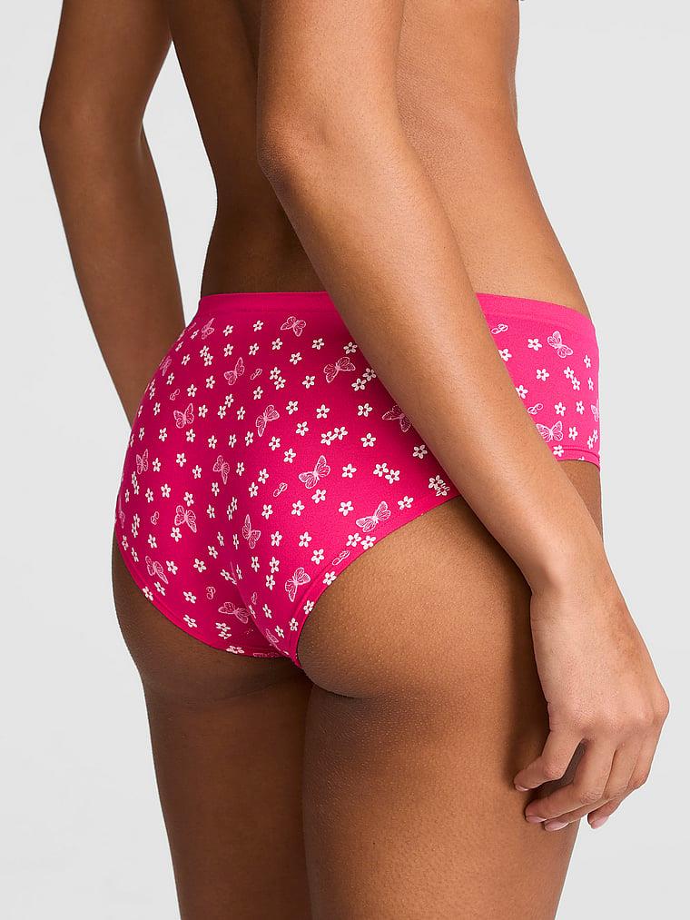 Pink Seamless Hiphugger Kulot arka görünümü