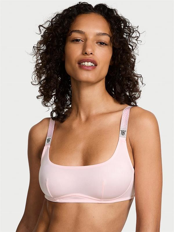 Işıltılı Askili Scoop Bralet