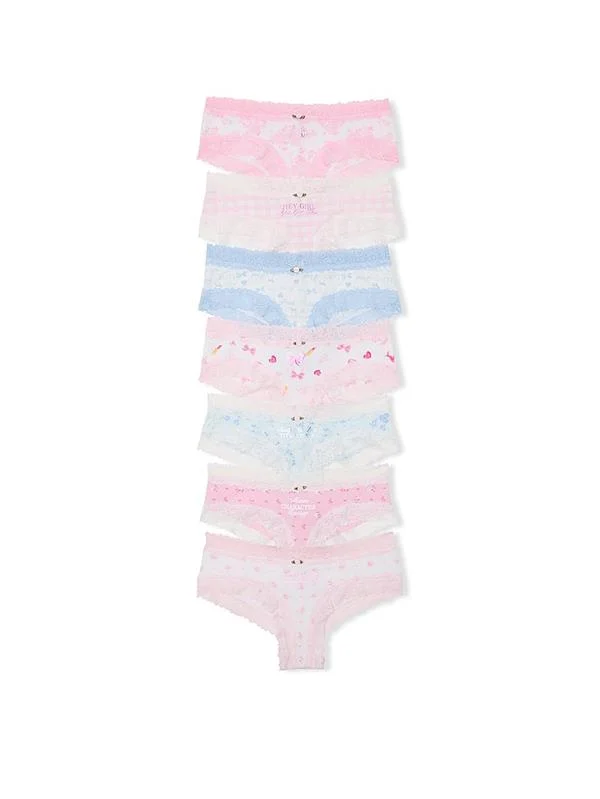 Pink Pink X Loveshackfancy 7%E2%80%99li Cheeky Kulot Paketi ön görünüm