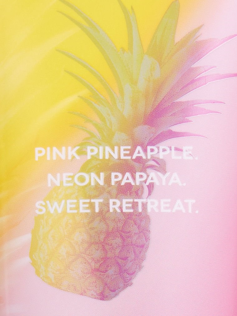 Pineapple Cove Vücut Losyonu arka görünümü