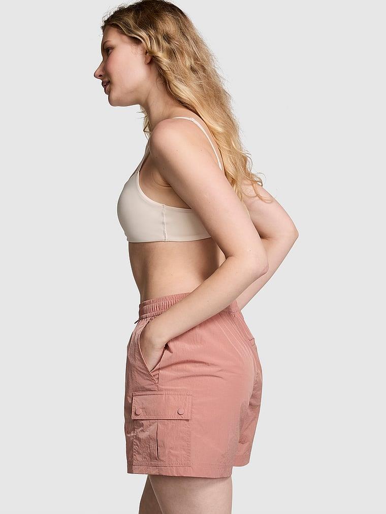 Pink Parasut Saten Kargo Sortu arka görünümü