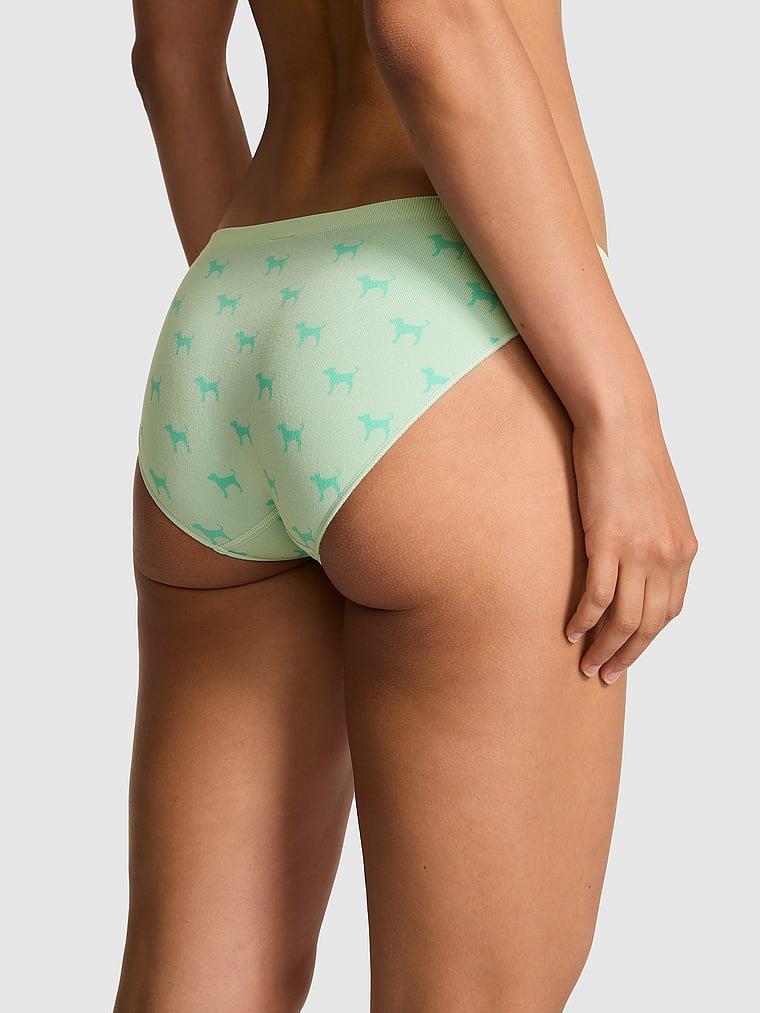 Pink Seamless Bikini Kulot arka görünümü