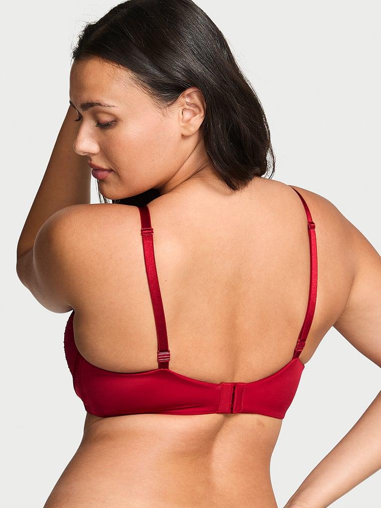 Kristal Işıltılı Push Up Sütyen arka görünüm