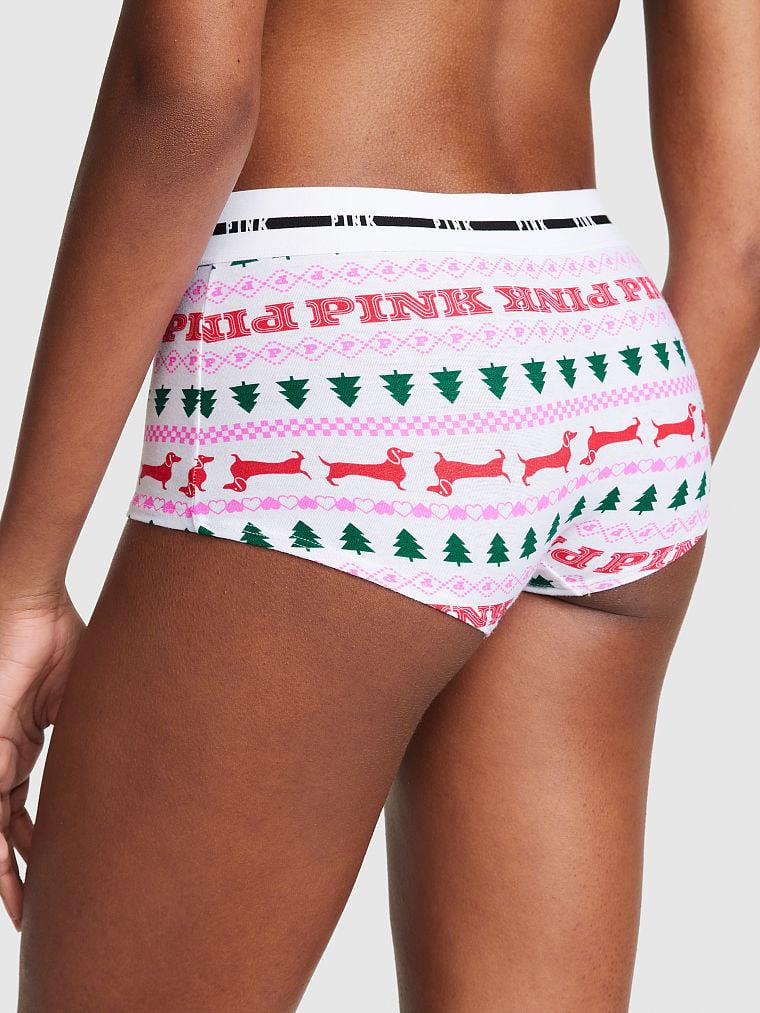 Pink Logolu Boyshort Kulot arka görünüm