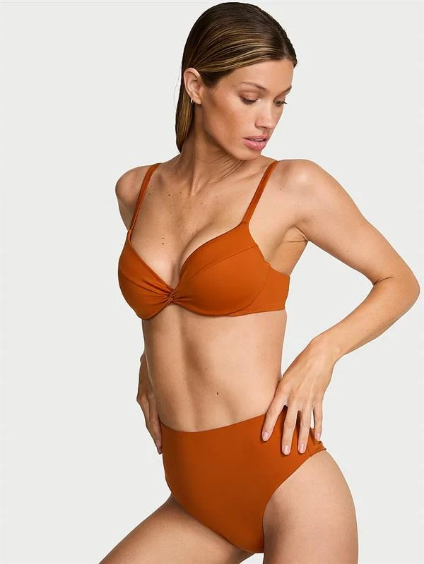 Essential Twist Push Up Bikini Ustu