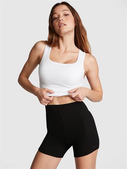 Pink Fitilli Modal Biker Sort