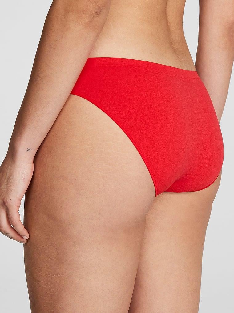 Pink Seamless Bikini Kulot arka görünümü