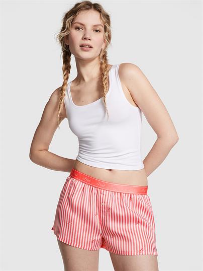 Pink Tencel Boxy Pijama Sortu