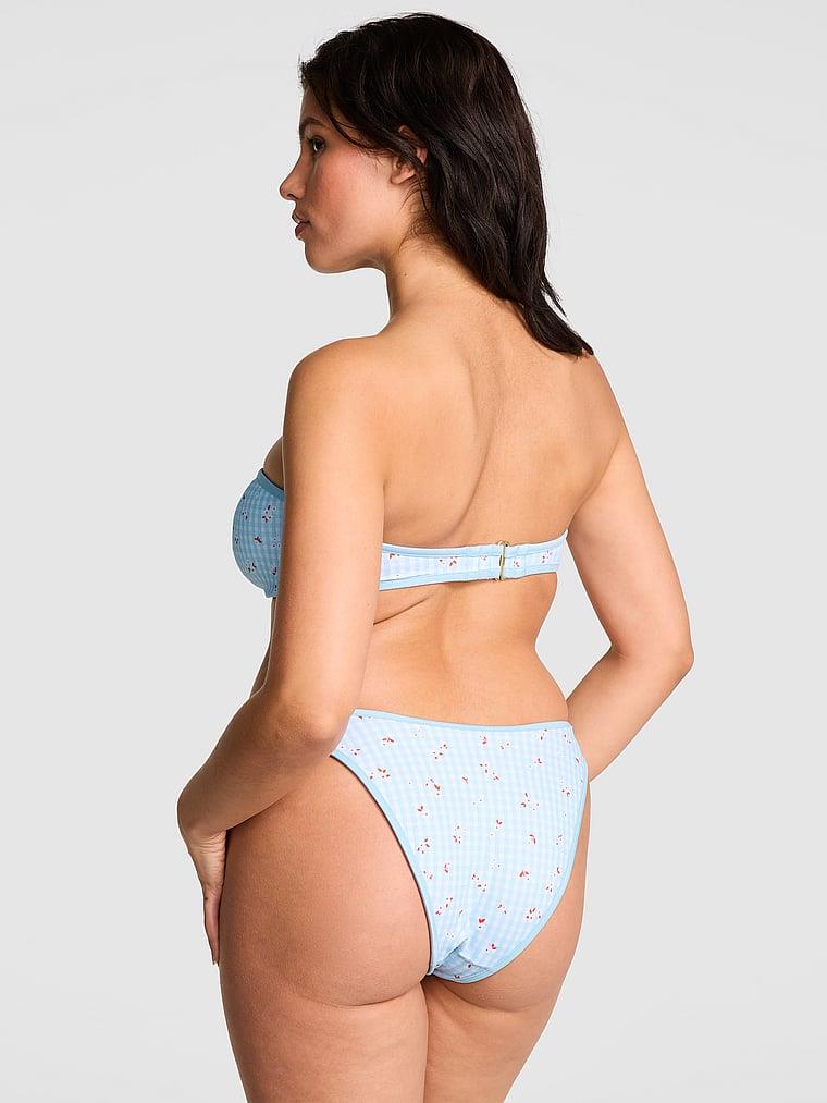 Pink Monty Bikini Ustu arka görünüm