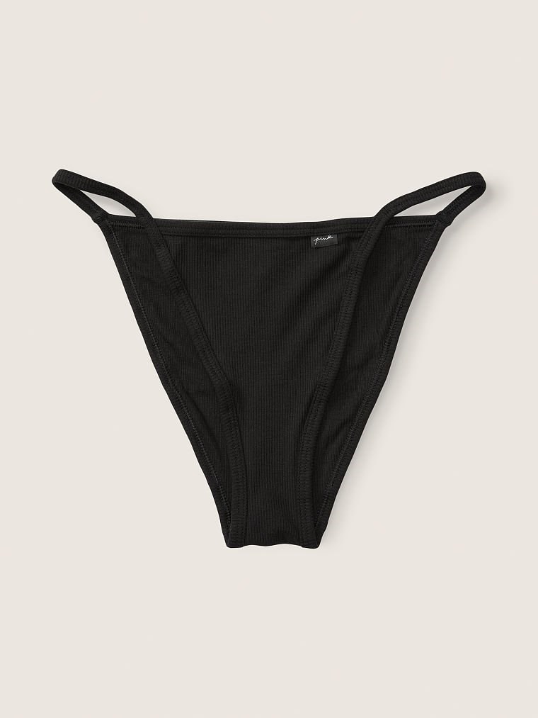 Pink String Bikini Kulot arka görünümü