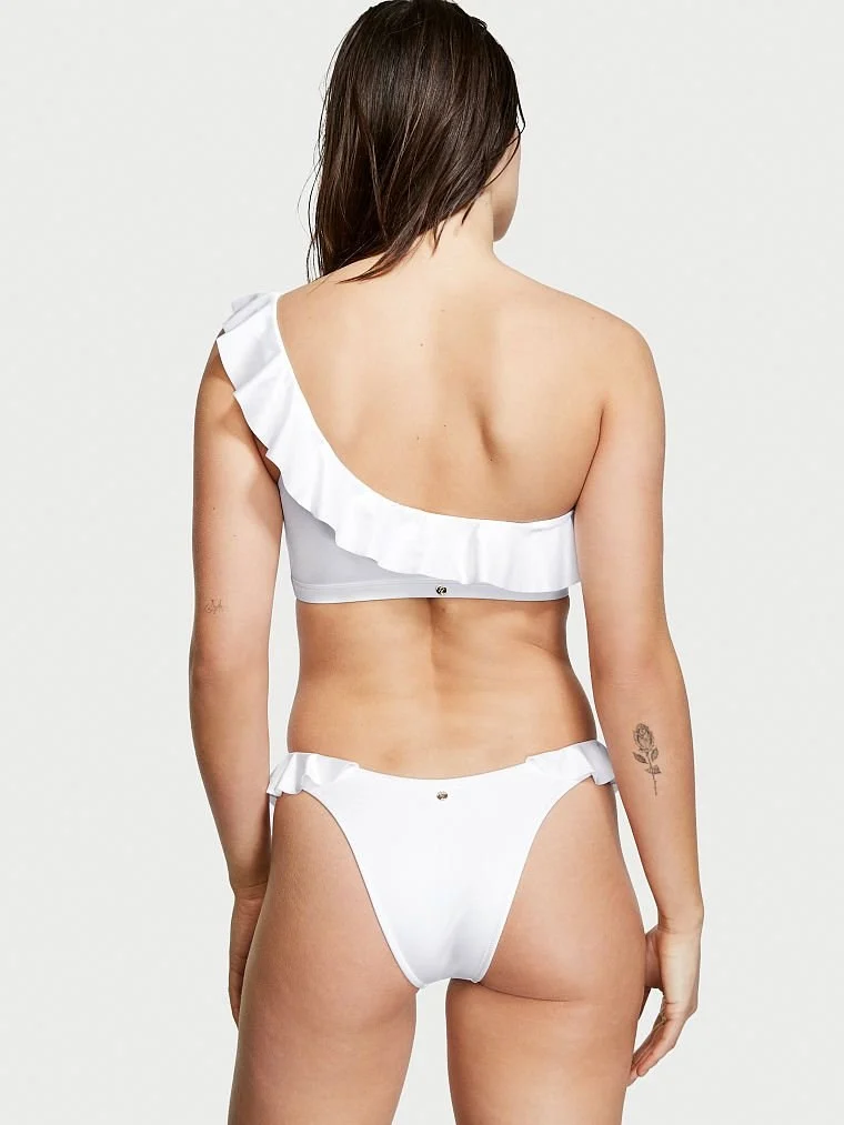 Fırfırlı Brazilian Bikini Alti arka görünüm