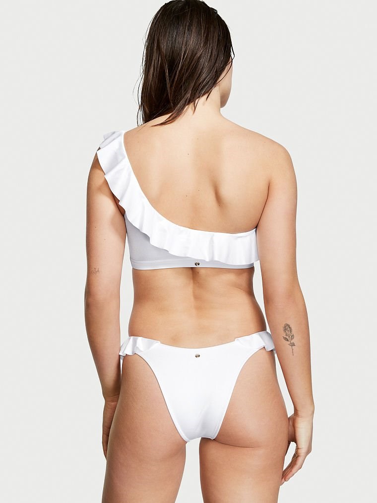 Fırfırlı Brazilian Bikini Alti arka görünümü
