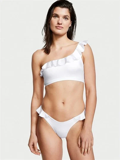 Fırfırlı Brazilian Bikini Alti ön görünüm