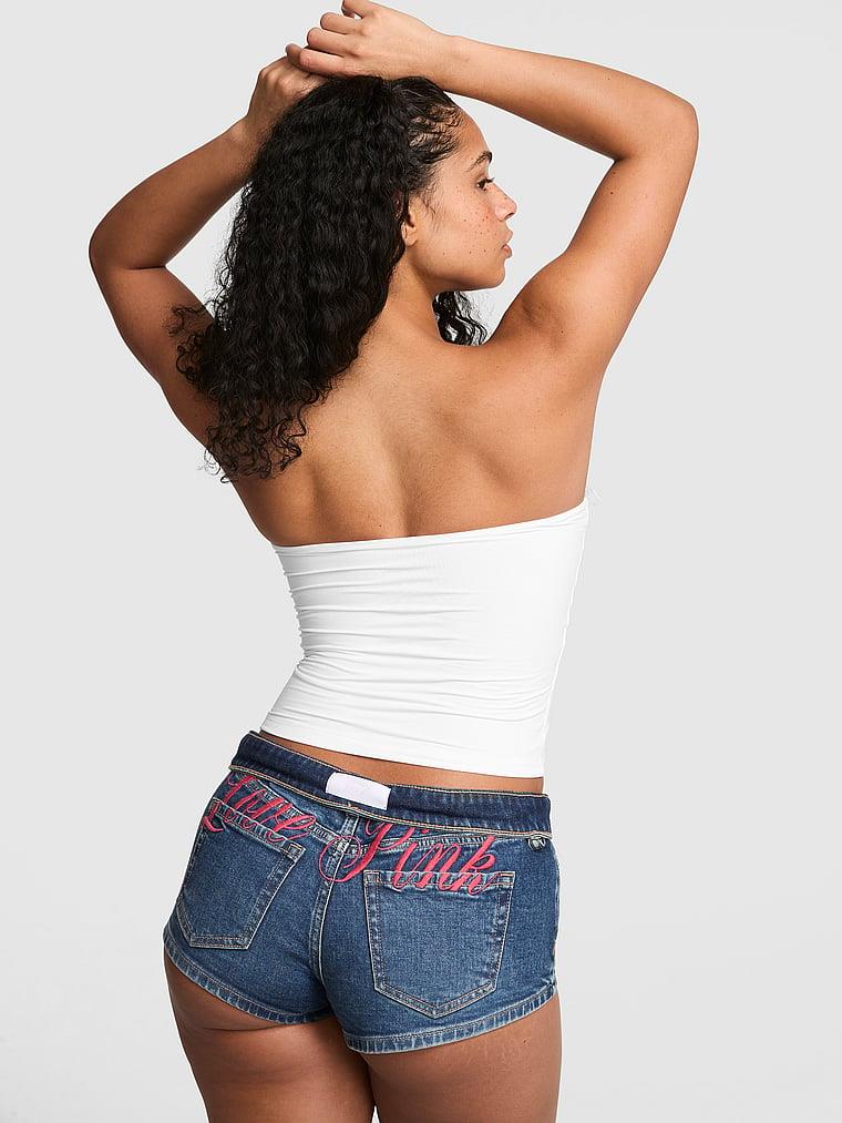 Pink Pink Base Stretch Straplez Bustiyer arka görünümü
