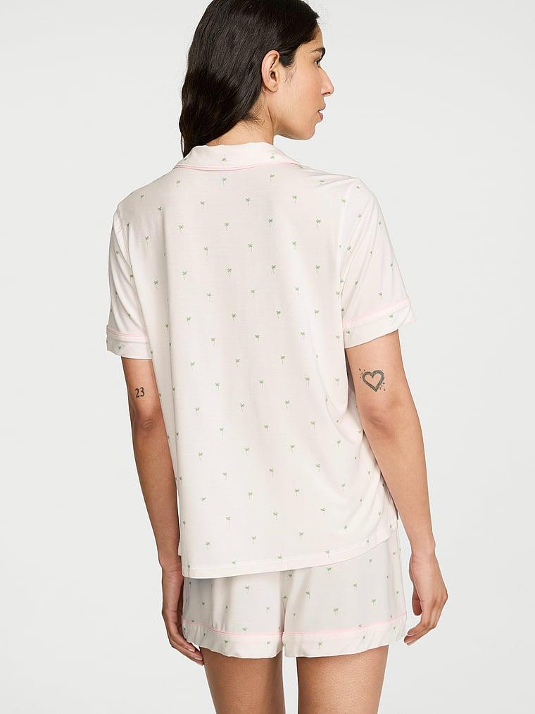 Modal Kısa Pijama Takimi arka görünümü