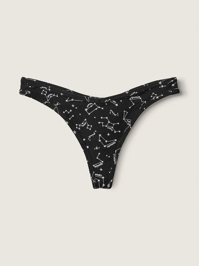 Pink Pamuklu Tanga Kulot arka görünüm