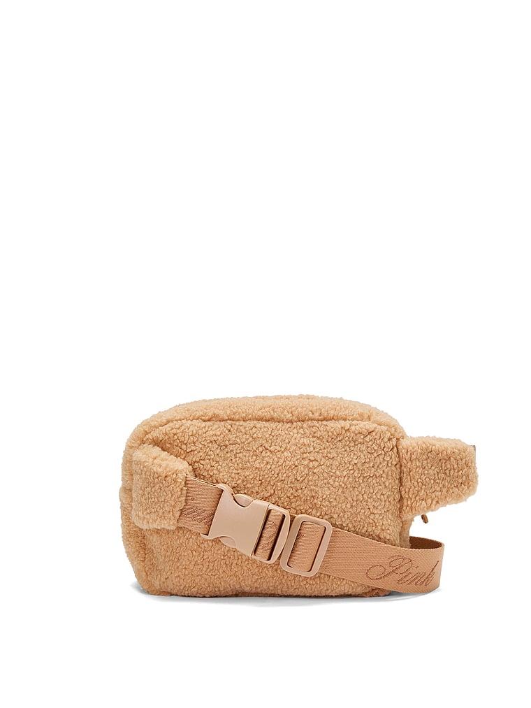Pink Pelus Teddy Bel Çantası arka görünümü