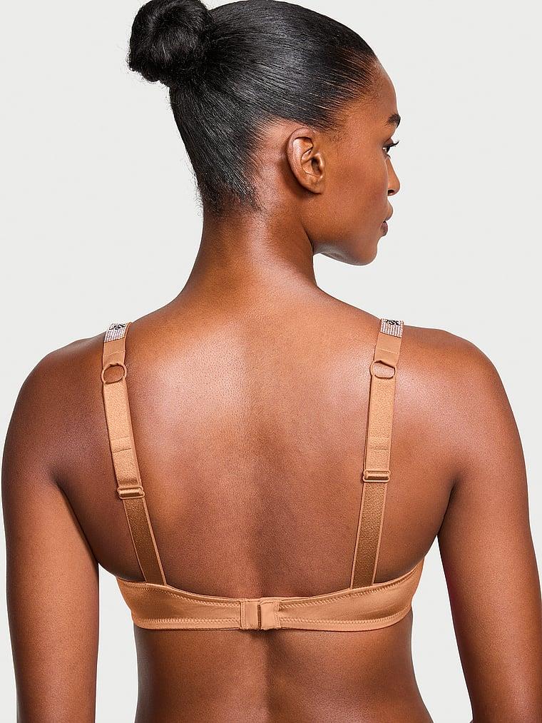 Işıltılı Askili Scoop Bralet arka görünümü