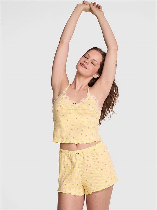Pink Pointelle Sort