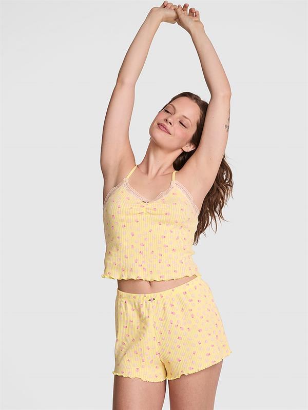 Pink Pointelle Sort