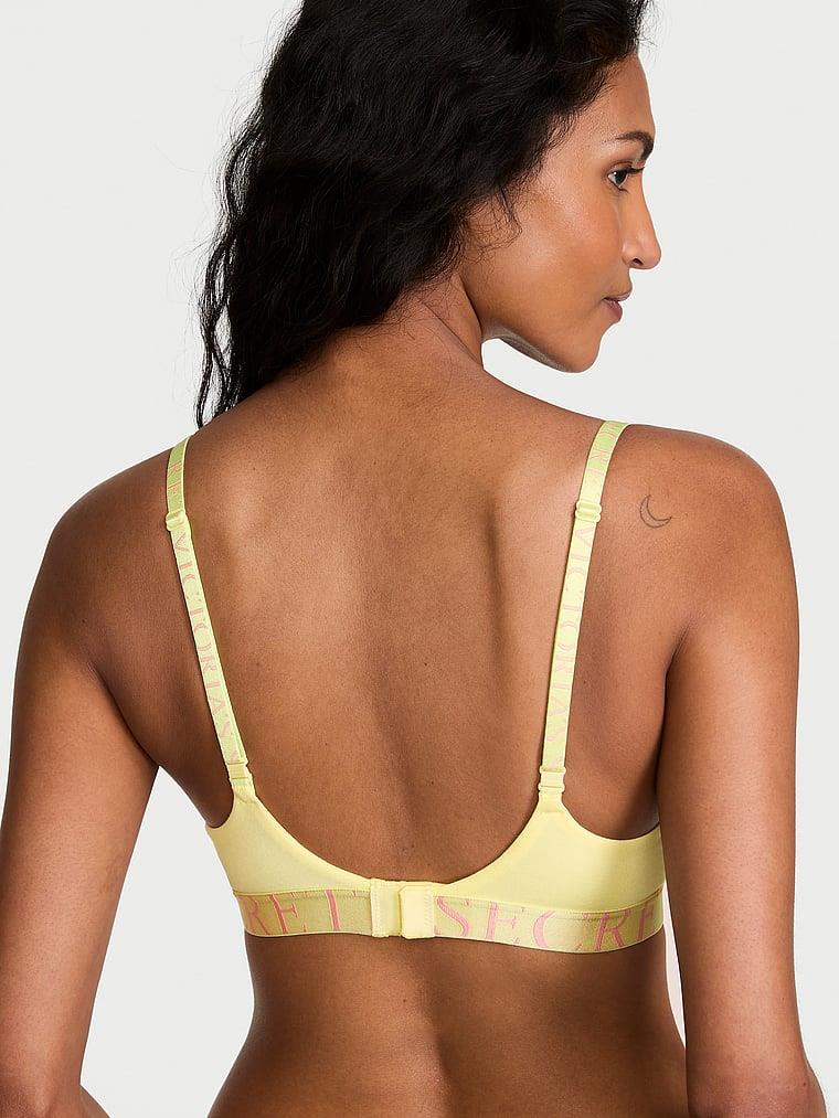 Perfect Shape Pamuklu Logo Detayli Push Up Sütyen arka görünümü