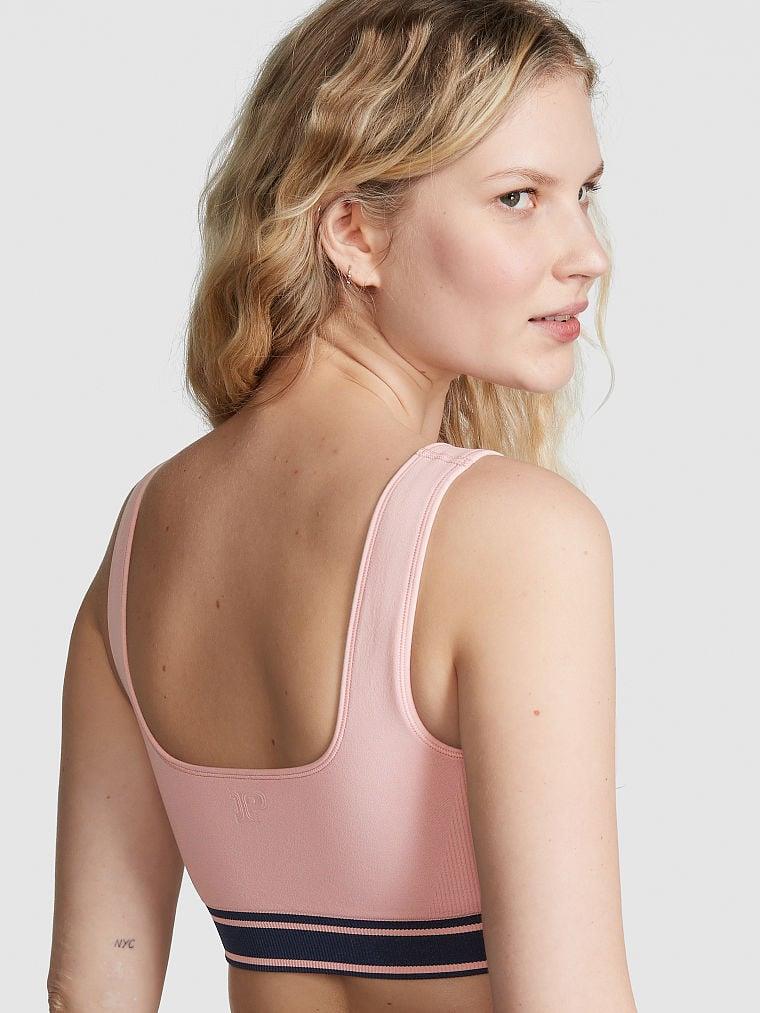 Pink Pink Flip It Seamless Cift Tarafli Sporcu Sütyeni arka görünüm