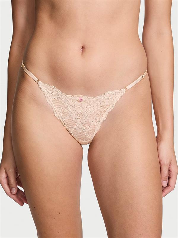 Dantelli Ayarlanabilir Askili Bikini Kulot