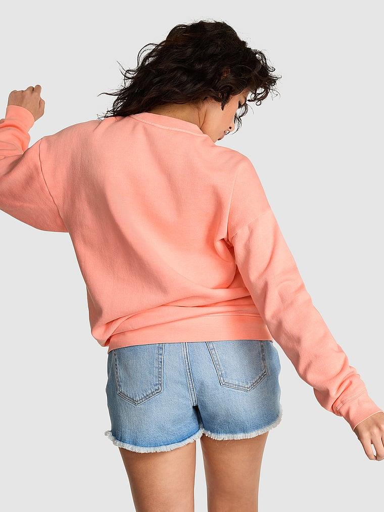 Pink Ivy Oversize Sweatshirt arka görünümü