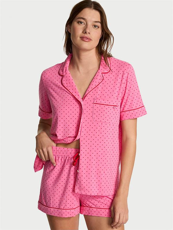 Modal Kısa Pijama Takimi ön görünüm